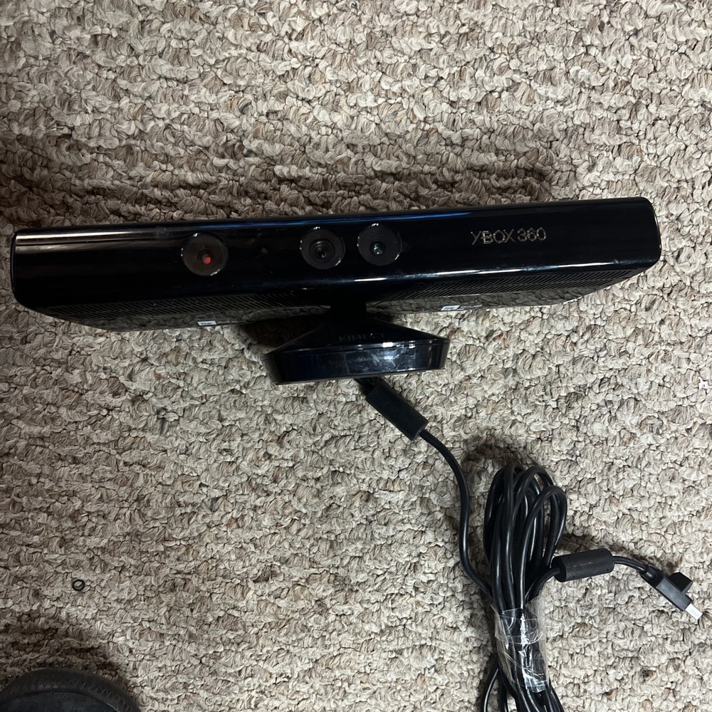 Genuine Official Microsoft XBOX 360 Black Kinect Sensor Bar Model 1414