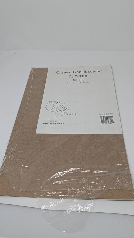 Caseys' Translucency Tabloid 11x17 - 13 Sheets For Screen Printing