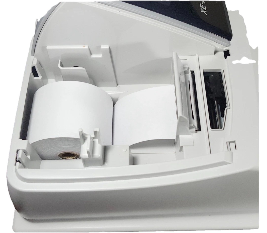 SHARP XE-A102 ELECTRONIC CASH REGISTER *WORKS* with Keys, Paper Roll,NICE👀