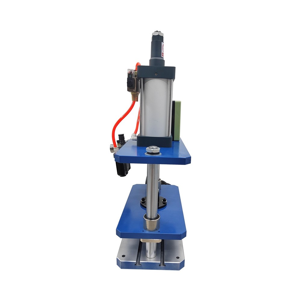 110V 1763lbs Pneumatic Punch Press Machine with Controller Double-Column 800KG