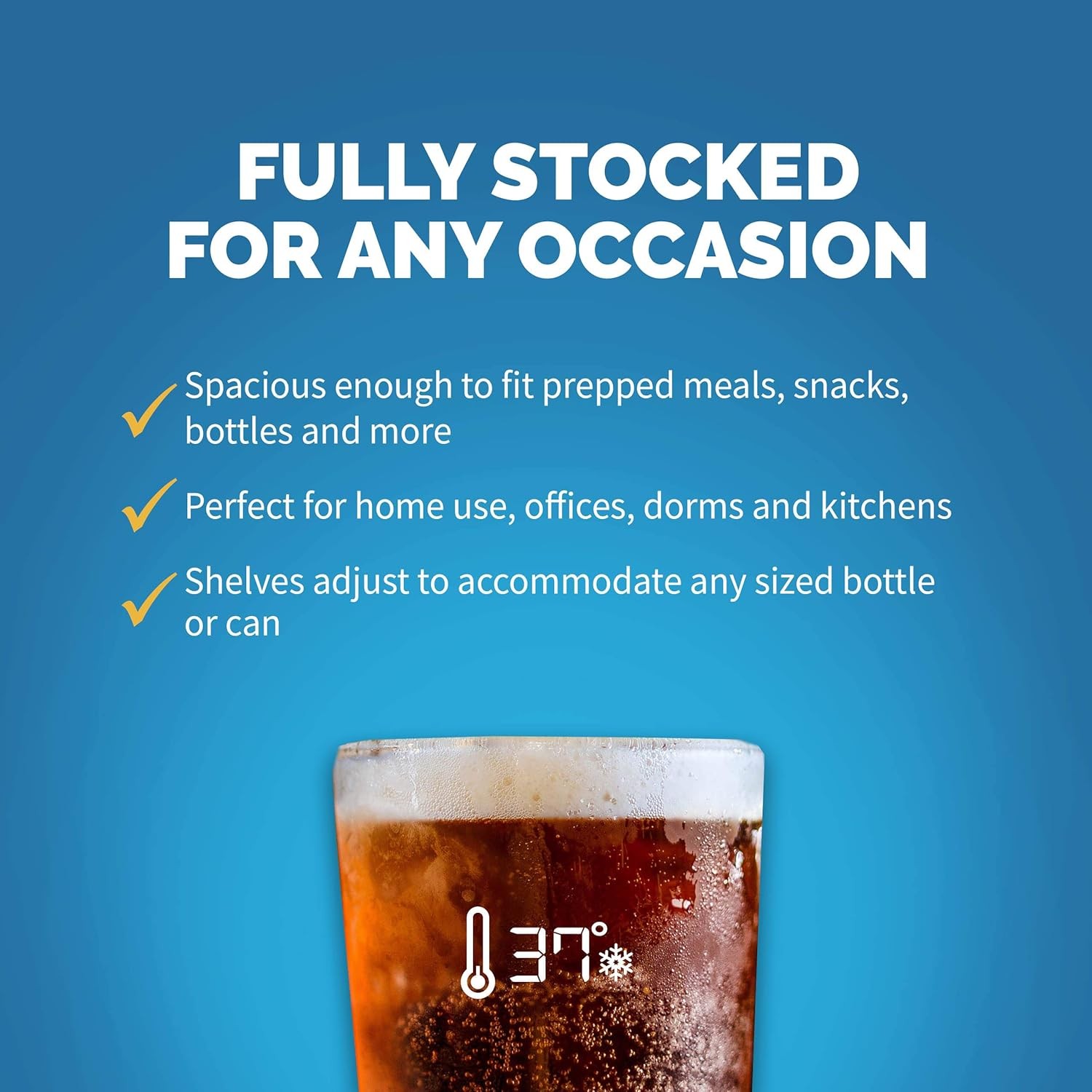 Newair NBC160SS00-RB Freestanding Beverage Fridge - Certified Refurbished