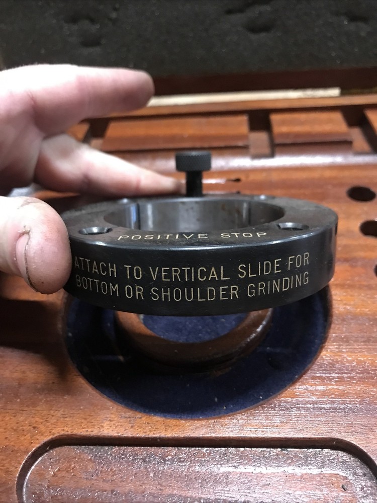MOORE JIG GRINDER Positive Stop