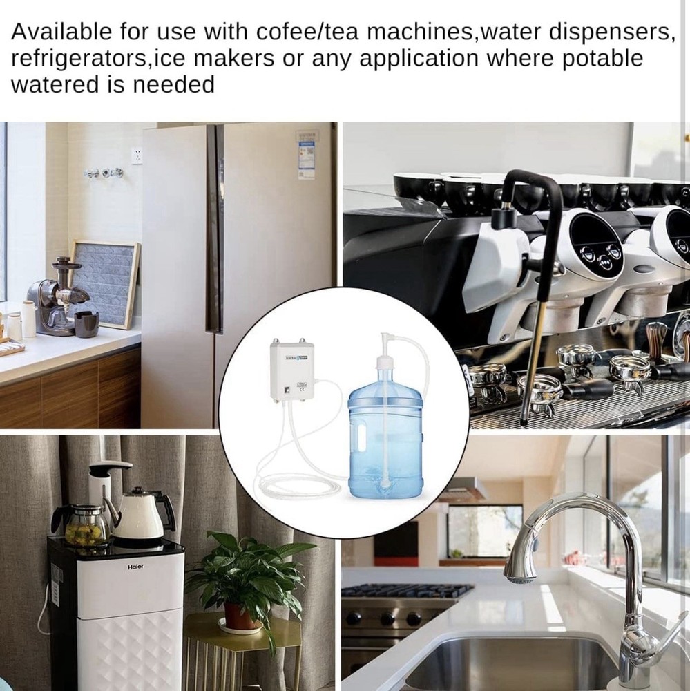 Bottled Water Dispenser Pump System Self-priming 110V AC