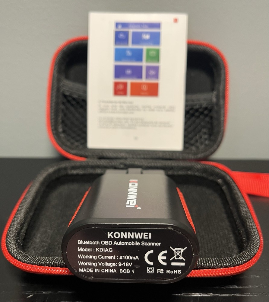 KONNWEI OBD2 Scanner Bluetooth - Full System Diagnostic Tool w/Bi-Directional Co