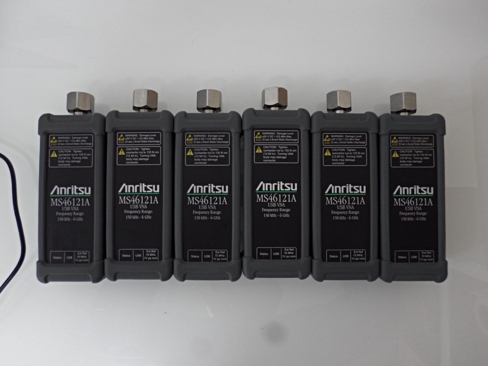 (AS-IS)Anritsu 1-PORT USB ShockLine Network Analyzer MS46121A,6GHz,Booting Error
