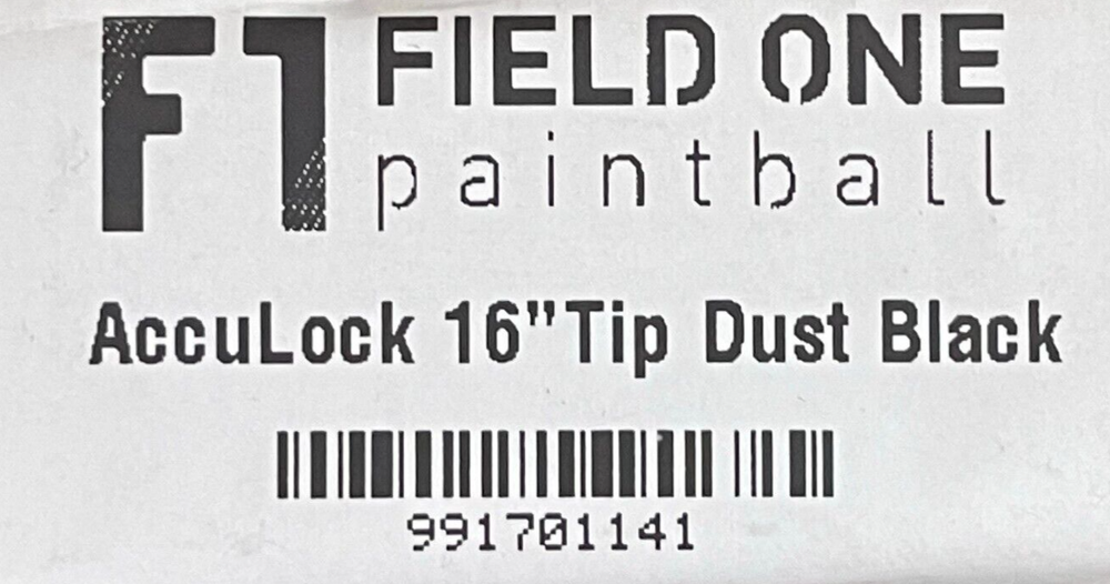 NEW Field One 16" Acculock Barrel Tip - Dust Black