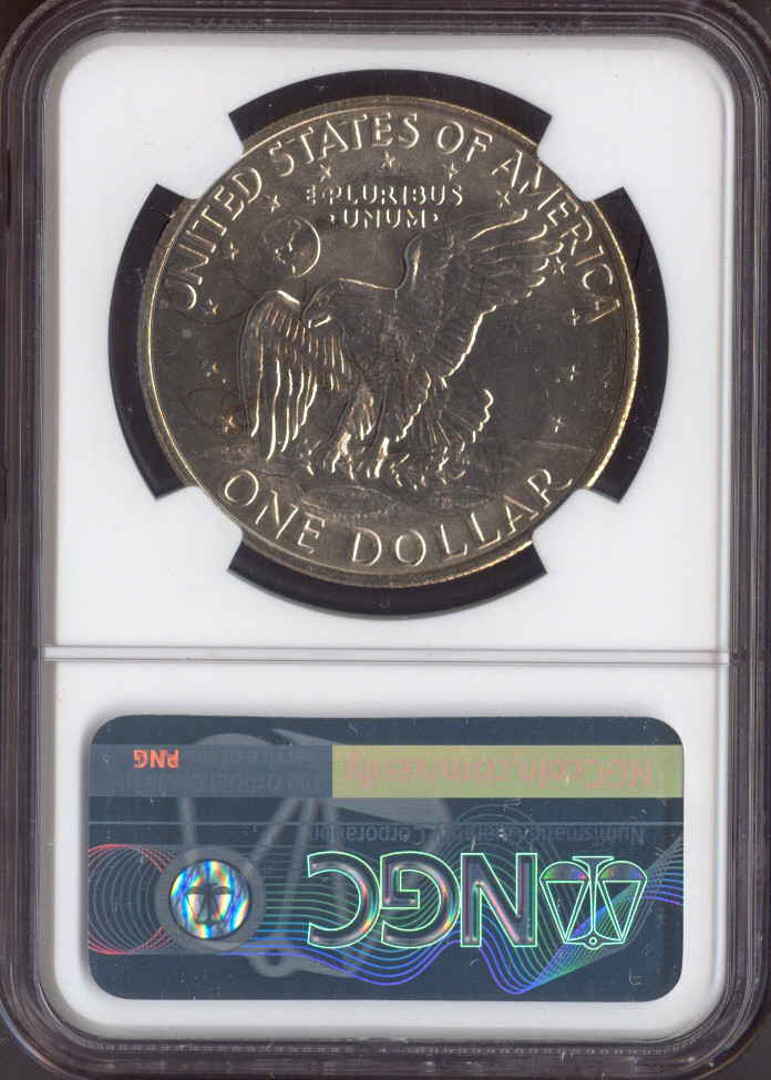 1971-D Eisenhower Dollar NGC MS66 Clad MAC Quality