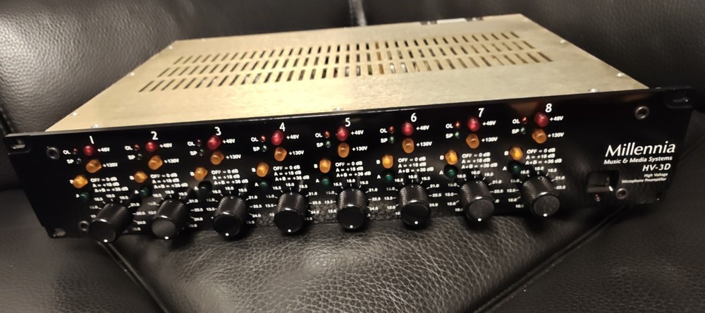 Millennia HV-3D 8 Channel Microphone Preamp