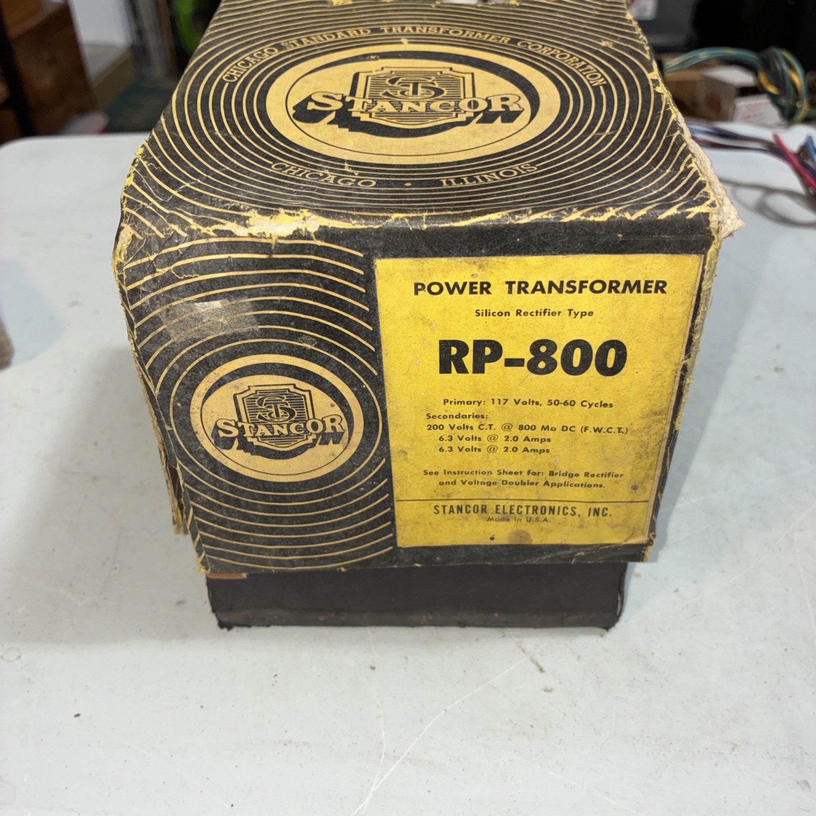 NOS Stancor RP-800 Power Transformer