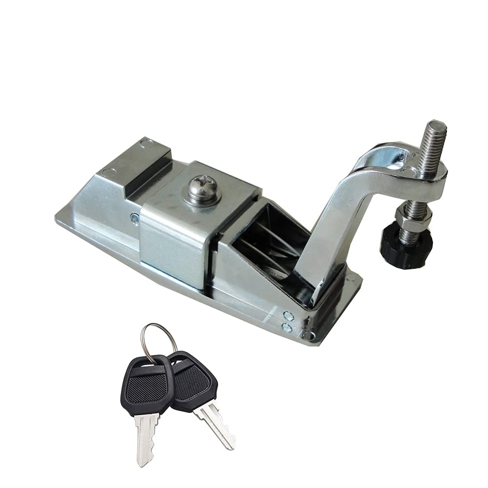 Compression Latch Lock 2 PCS Zinc Alloy Adjustable Lever Trigger Silver