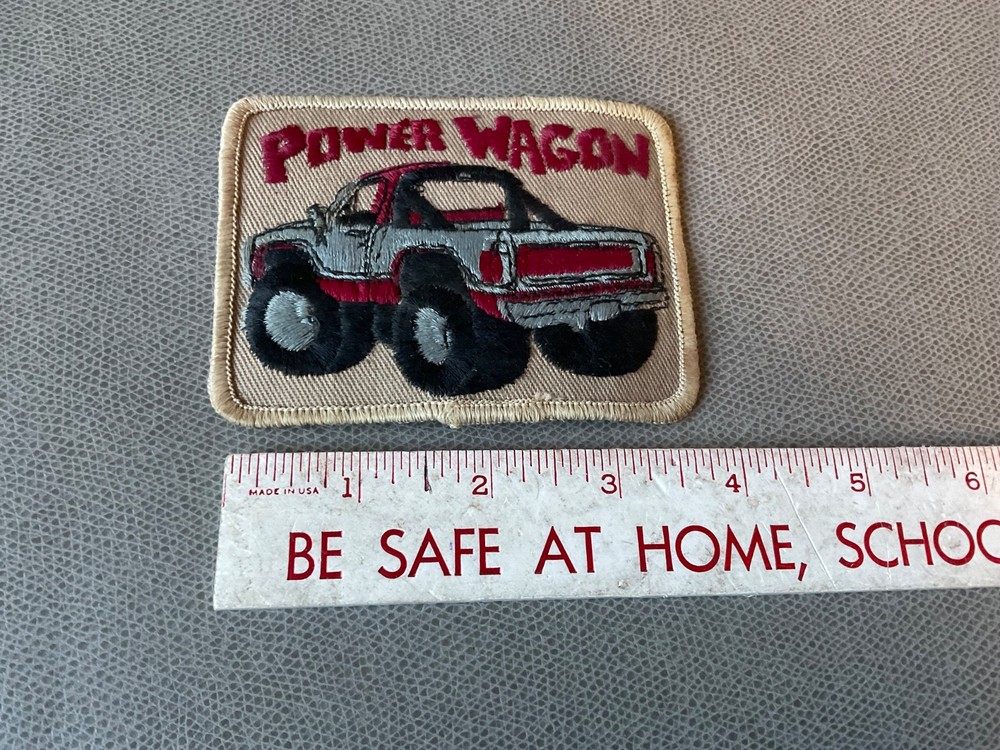 Dodge Power Wagon Truck SUV Sew On Patch