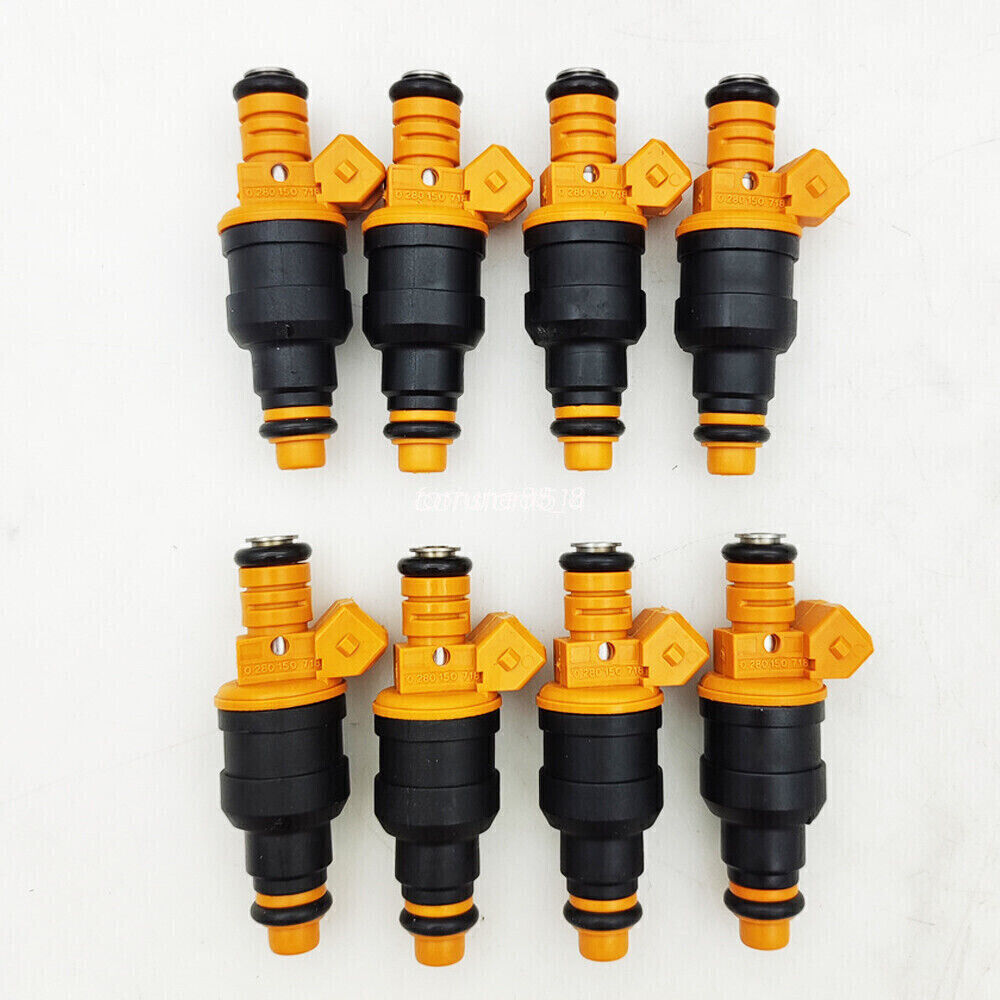 8X Original BOSCH OEM Upgrade Fuel Injectors For Ford F150 F250 F350 0280150718