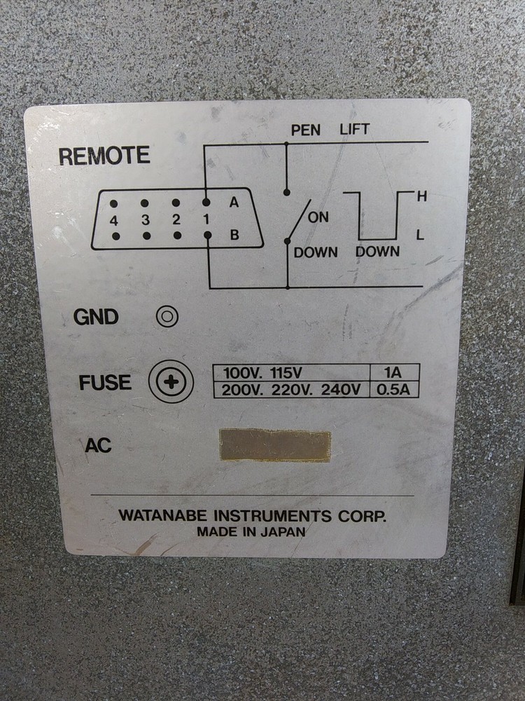 Watanabe WX1000 Chart Recorder