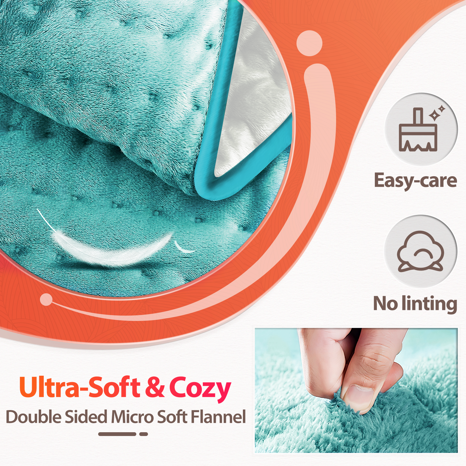 Electric Heating Pad for Back Neck Pain Relief with 10 Heat Settings Auto-Off