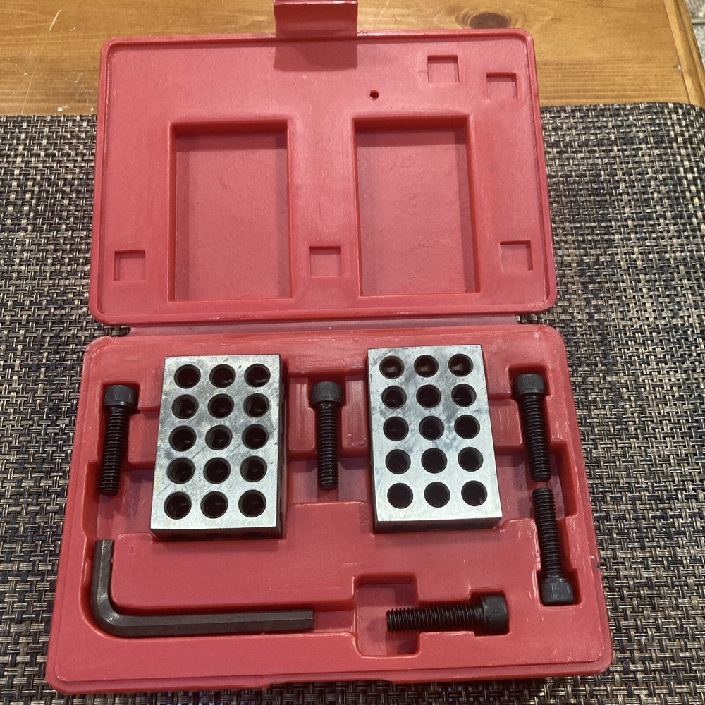 🇺🇸PROCHECK Precision 1-2-3 Block Set with Plastic Case NM52PR123