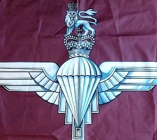 UK SAS Parachute Regiment Flag Patch