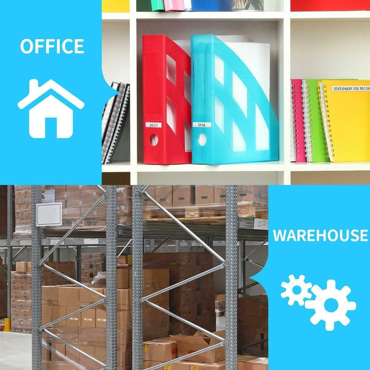 5 PK For Brother P-Touch TZe-231 TZ-231 12mm White Standard Laminated Tape