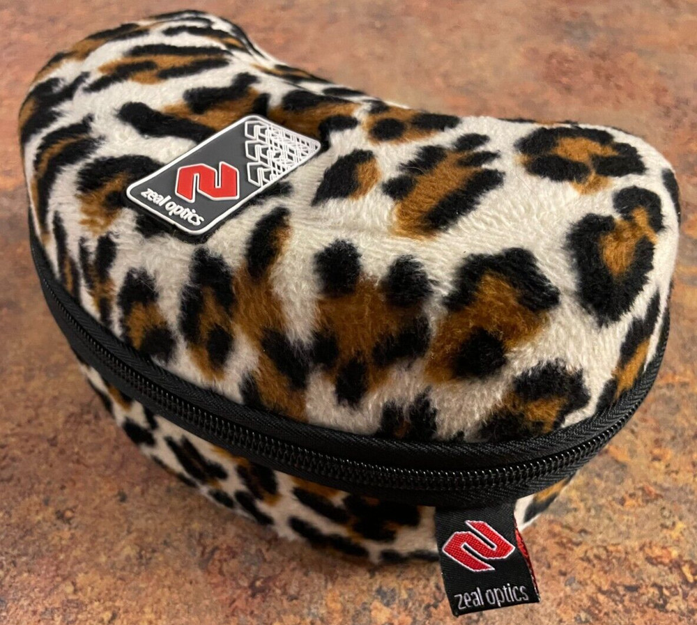 Zeal Optics Winter Goggles w/ Case - Leopard Print