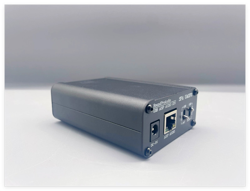 2-channel stereo USB-DANTE/AES67 conversion box