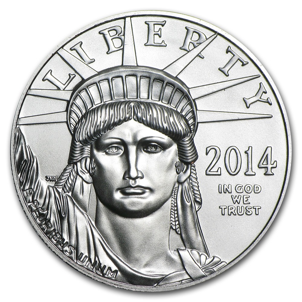 2014 1 oz American Platinum Eagle BU
