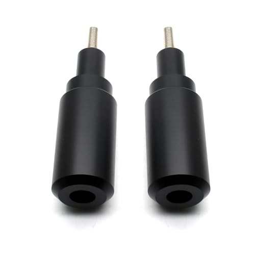 Motorcycle Frame Sliders, Falling Crash Protector Guards No Cut Kits Black