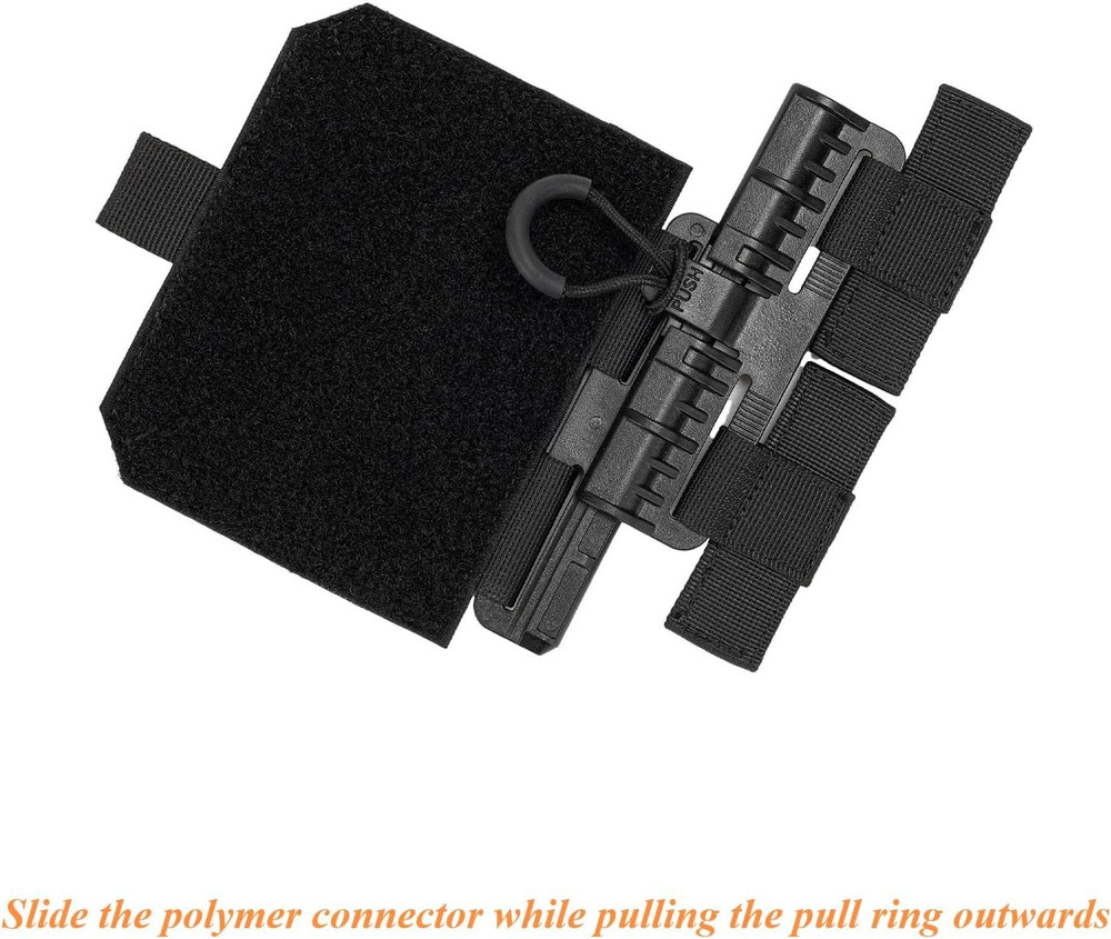 Quick Release Cummerbund Conversion Attachment for Tactical MOLLE Vest Quick Dis