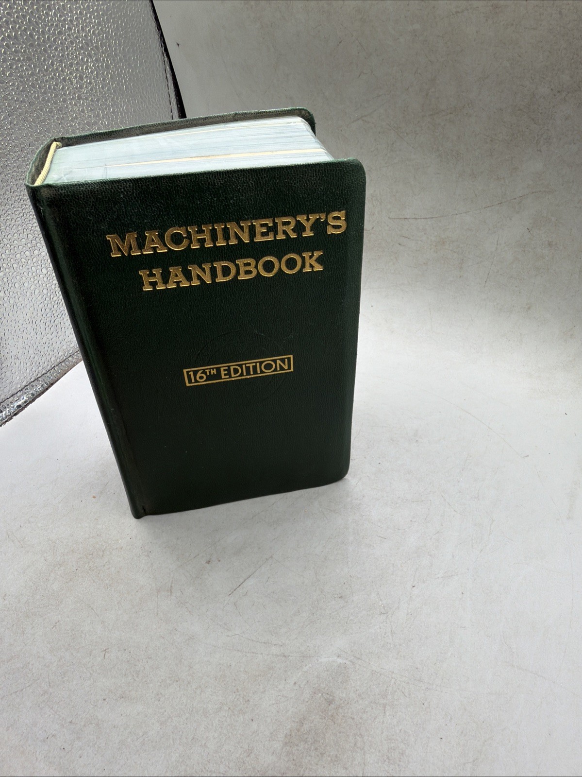 Vintage Machinery’s Handbook 16th Edition from 1962 The Industrial Press NY