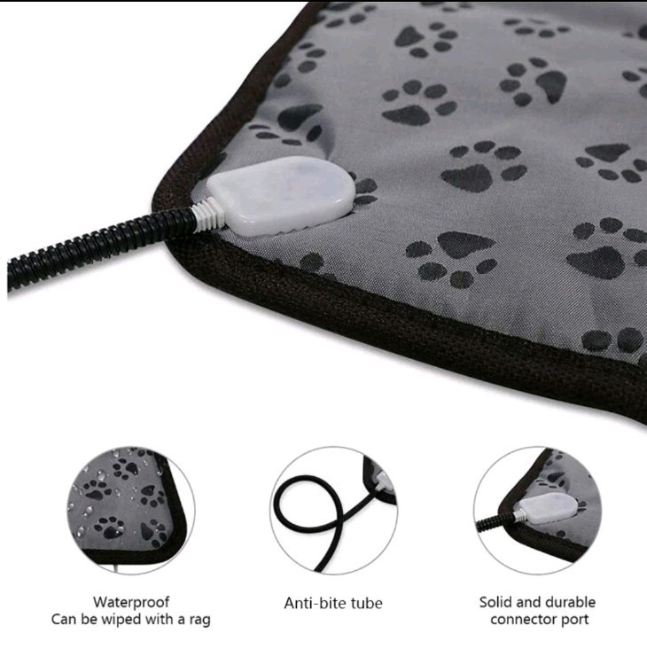 Electric Heating Pad for small dogs - Remote Control Temperature