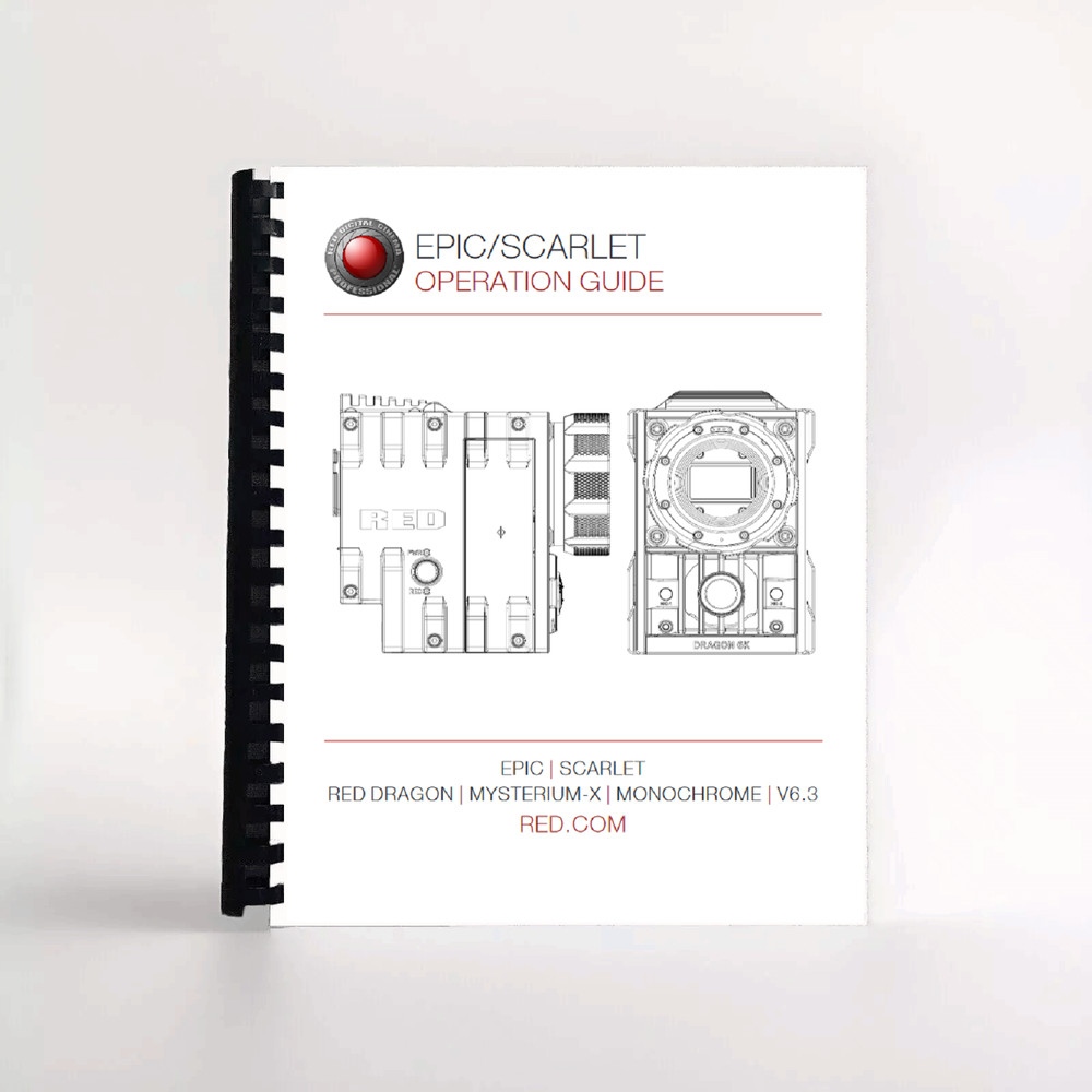 RED Epic / Scarlet Operation guide Manual