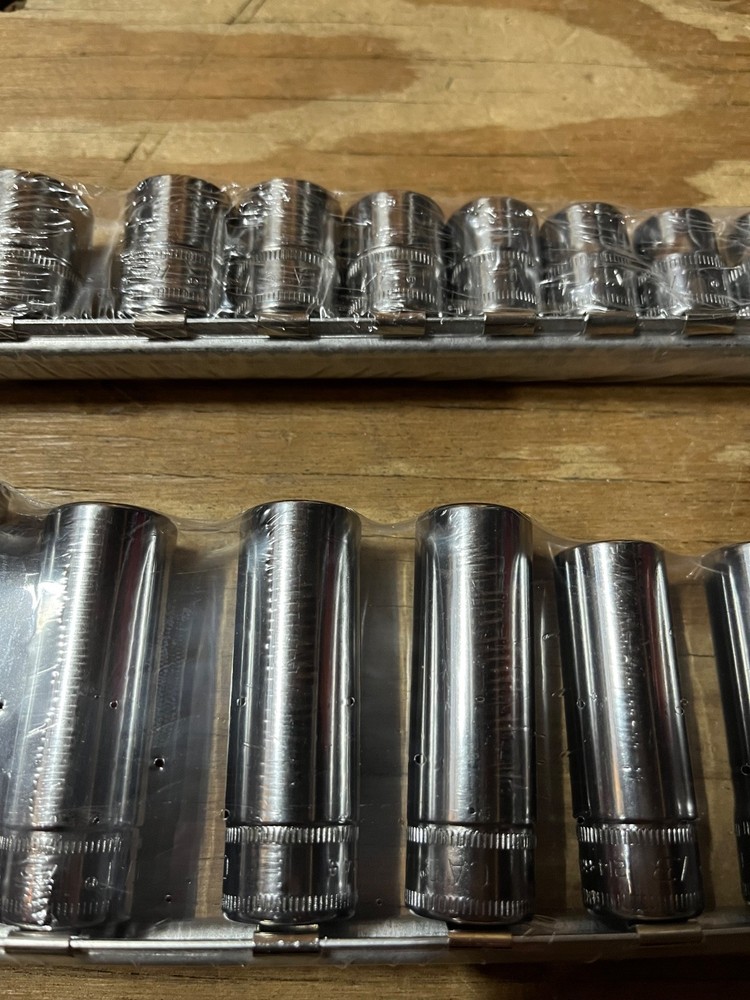 CAT (Snap-on) Metric 3/8 Shallow & Deep Socket Sets (NEW)