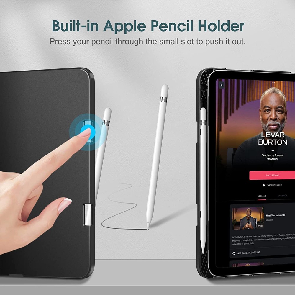 For iPad 10th Gen 10.9" (2022) Multi-Angle Viewing Protective Stand Case Cover