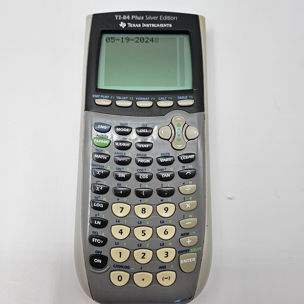 Texas Instruments TI-84 Plus Silver Edition Graphing Calculator tested