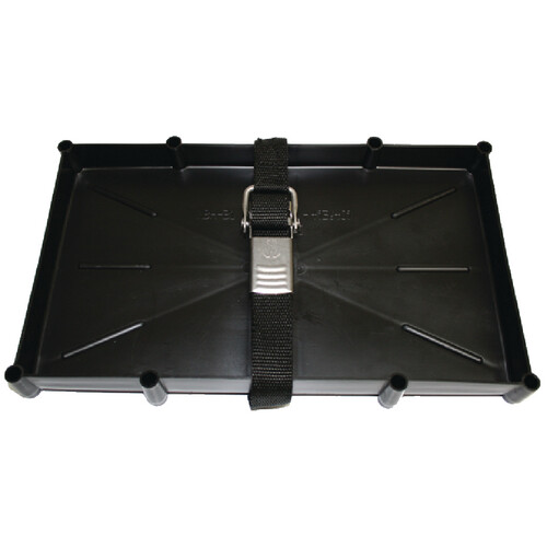 Marine/Boat Battery Group 29 & 31 Tray Holder with Stainless Steel Buckle