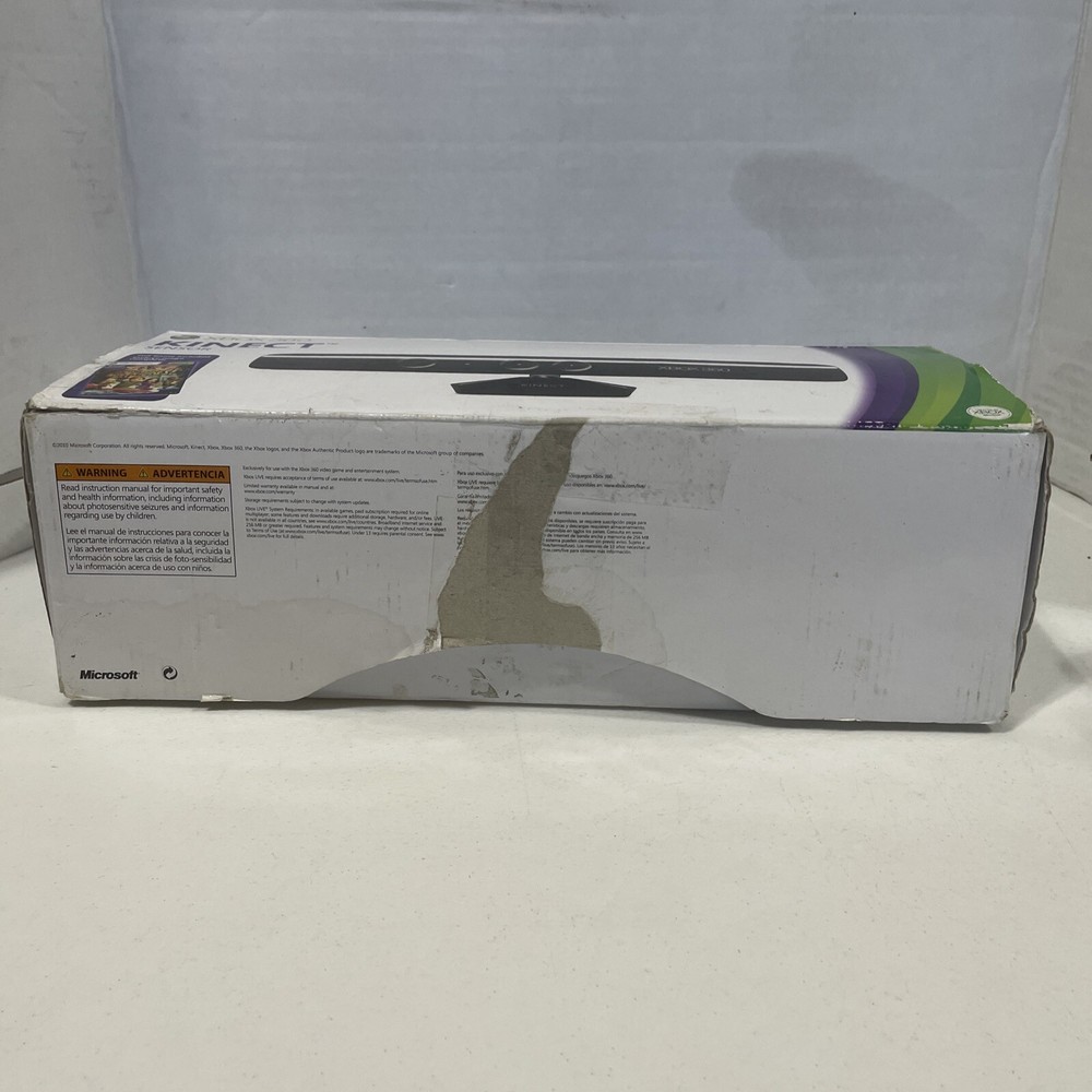 Microsoft Kinect Sensor Bar Xbox 360 with AC Power Adapter Model 1414