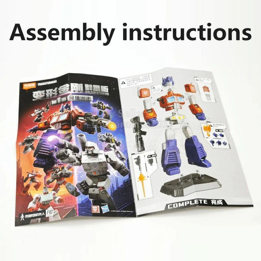 Transformers G1 Thundercracker 4" Action Figure Blokees Blind Box Model Kit
