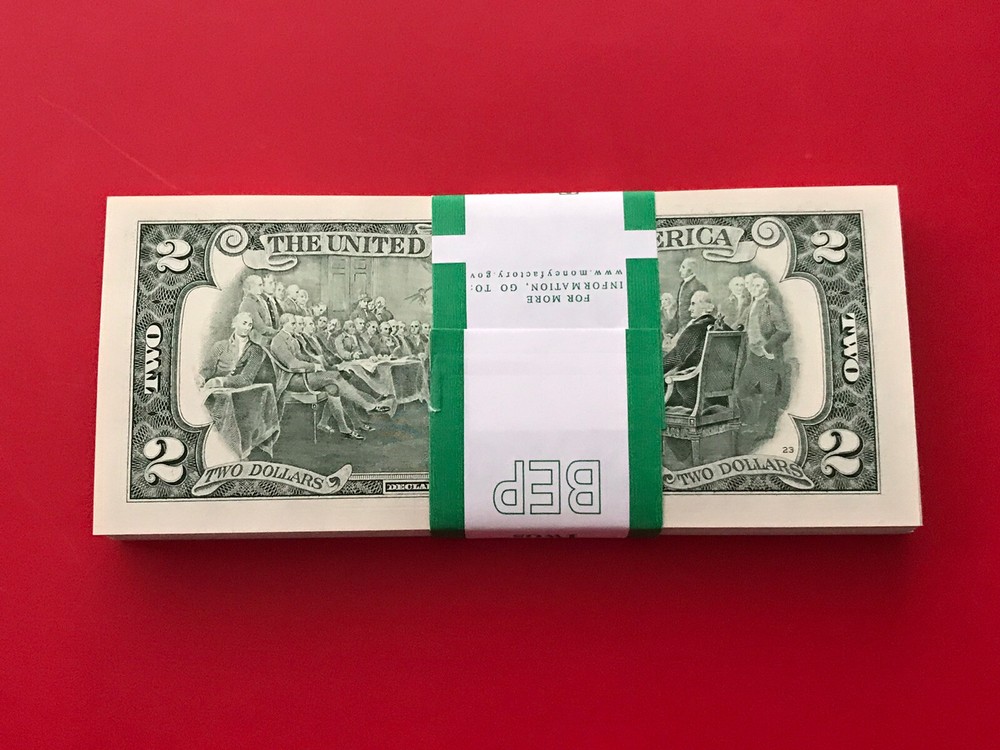 (1) Two Dollar Bill $2 Note, 2003-A (SAN FRANCISCO) Uncirculated