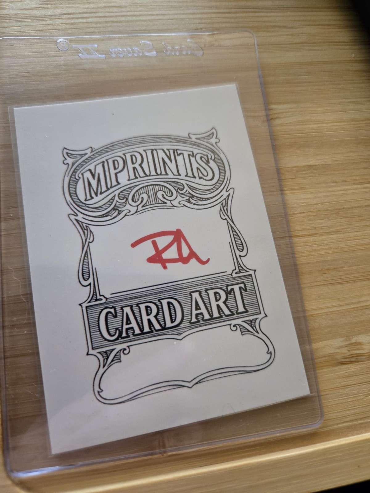 Eileen Gu Art Card 2026 Olympics Gold Trading Card MPRINTS AL