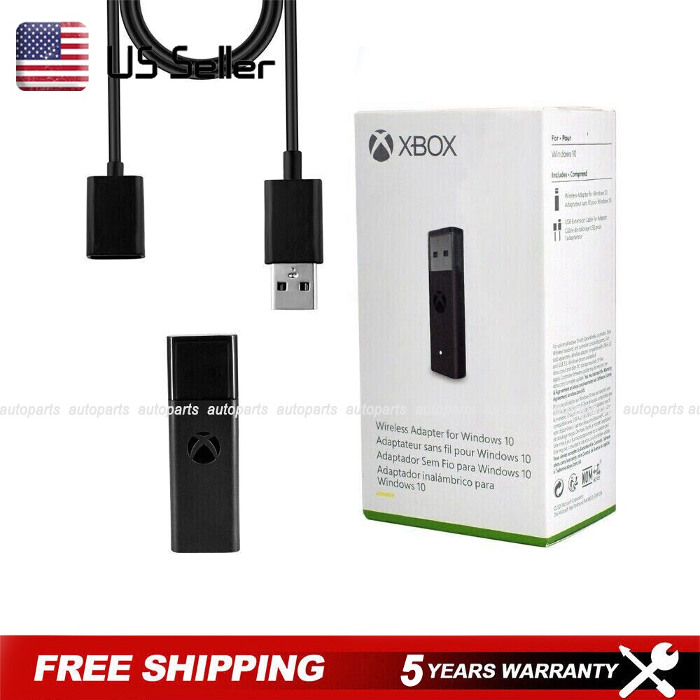 Official Wireless Xbox One Controller Adapter USB Receiver Microsoft Windows PC