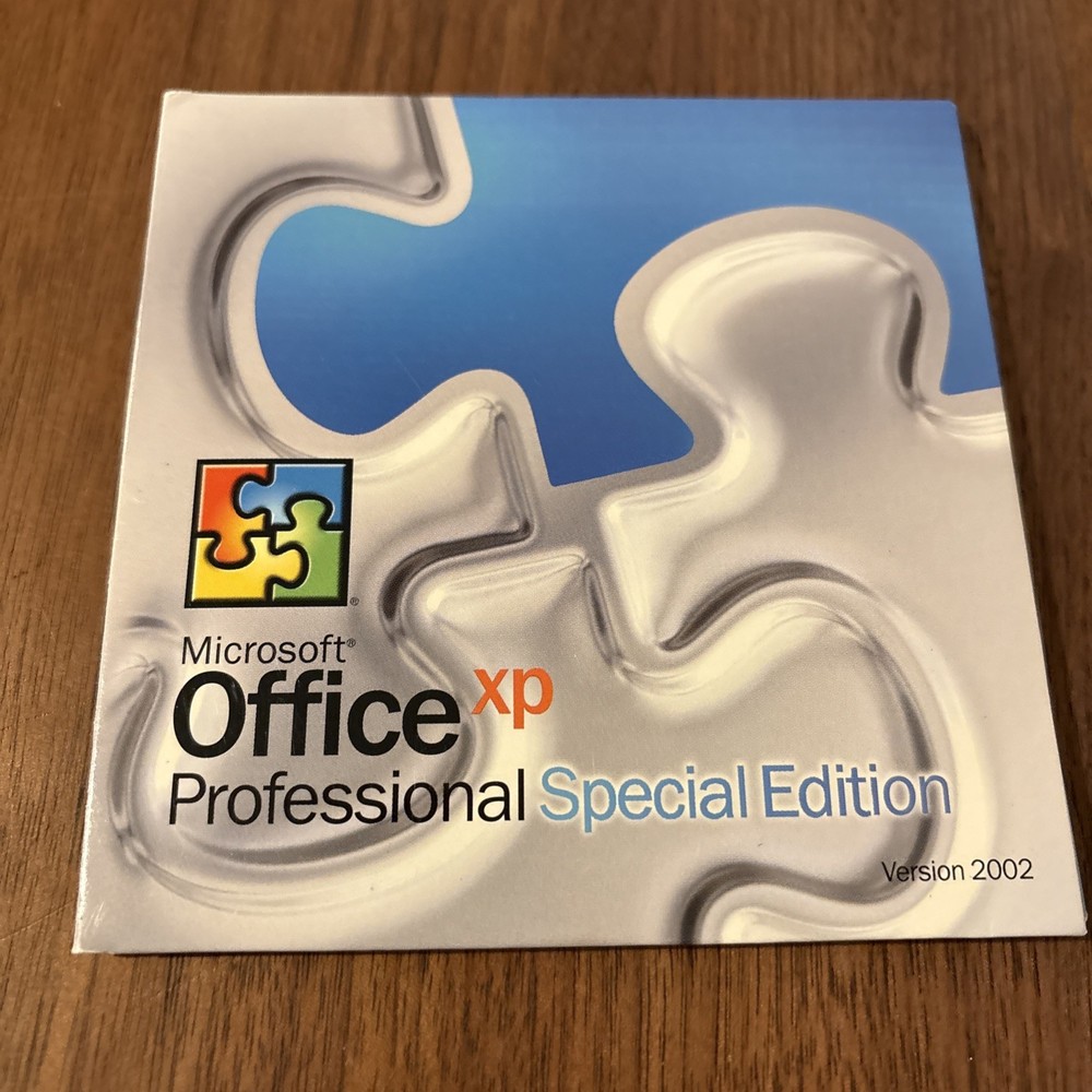 Microsoft Office XP Professional Full Version Special Edition m3