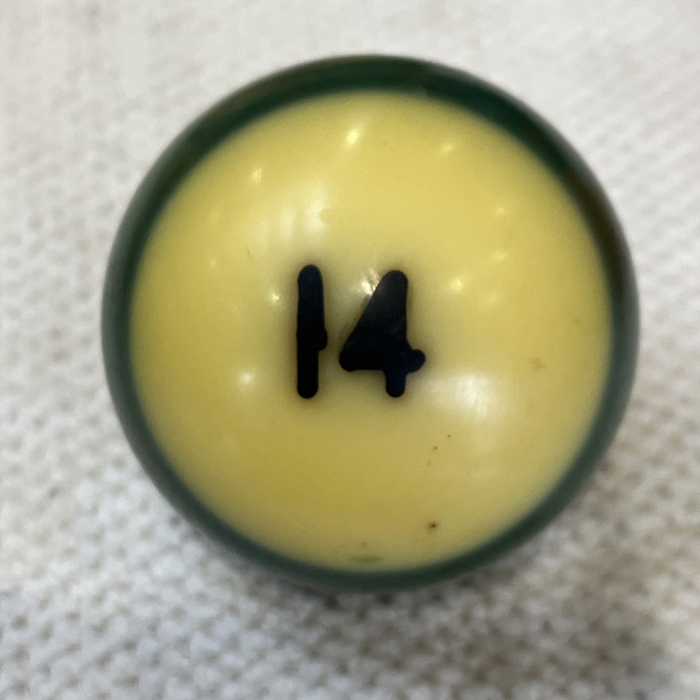 #14 2-1/4" Replacement Pool Ball Green