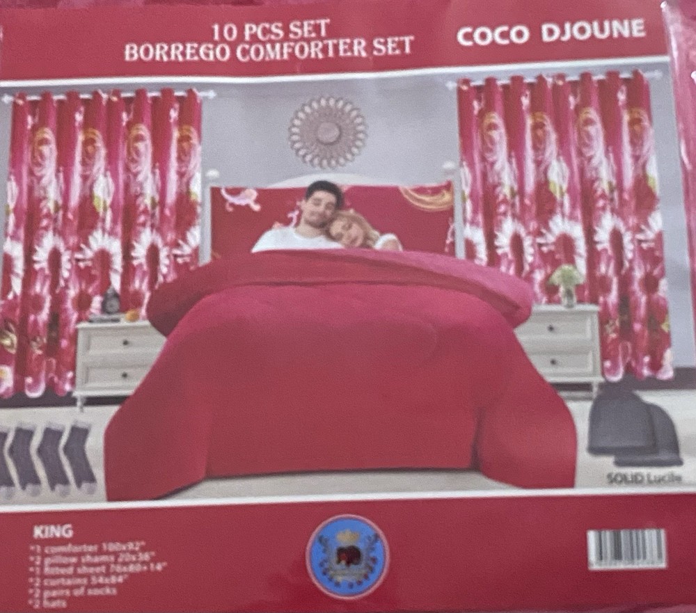 10 Pcs Set Borrego Comfortet Set