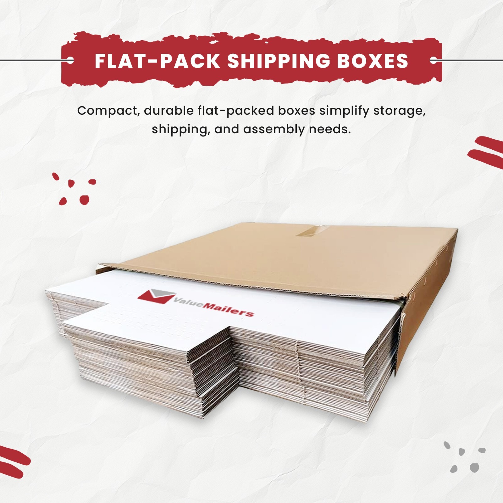 Vinyl Record Mailers White Holds 1 - 4 Records 12" LP Cardboard 50 100 to 1000