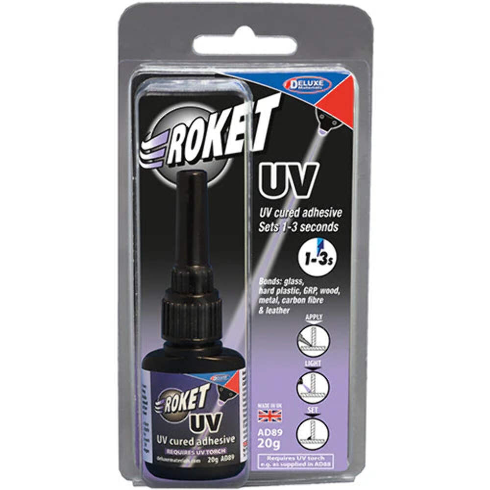 Deluxe Materials AD89 Rocket UV Glue 20g