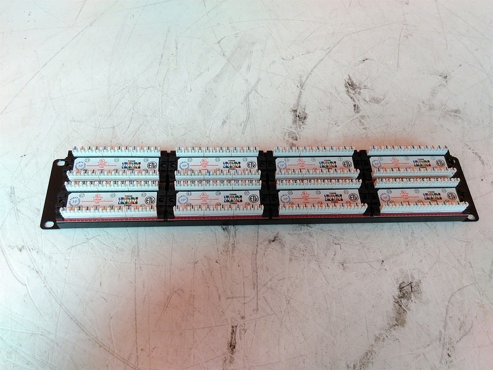 DataComm 20-5648 48 Port Cat 6 Network Patch Panel