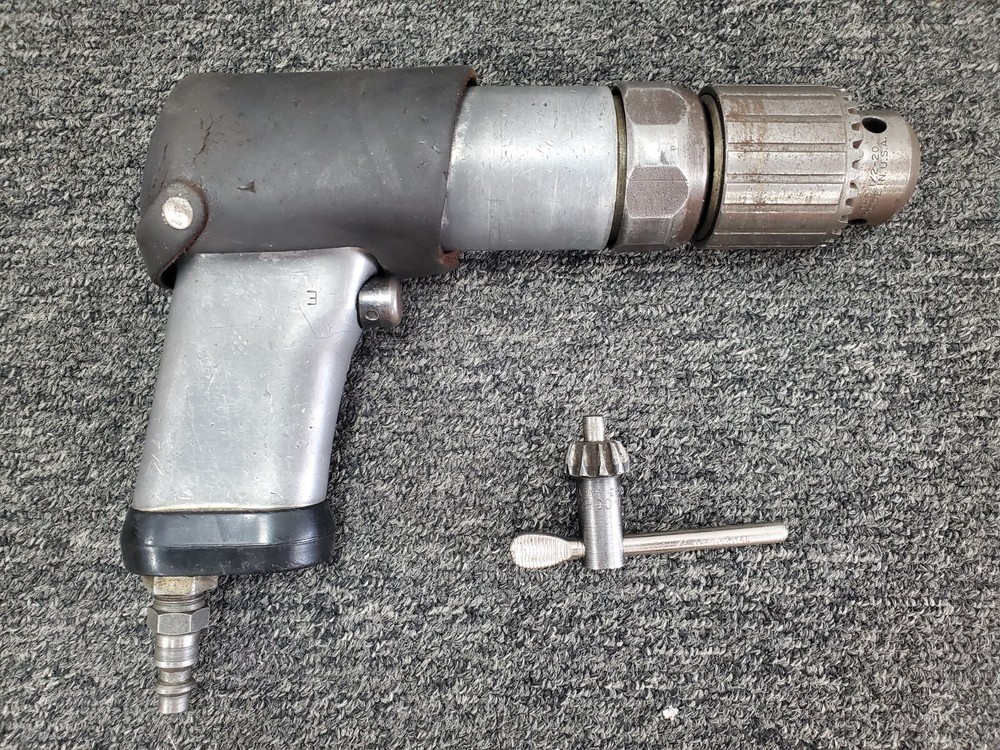 Snap-on PD30 Nonreversible Air Pneumatic Drill With Chuck Key