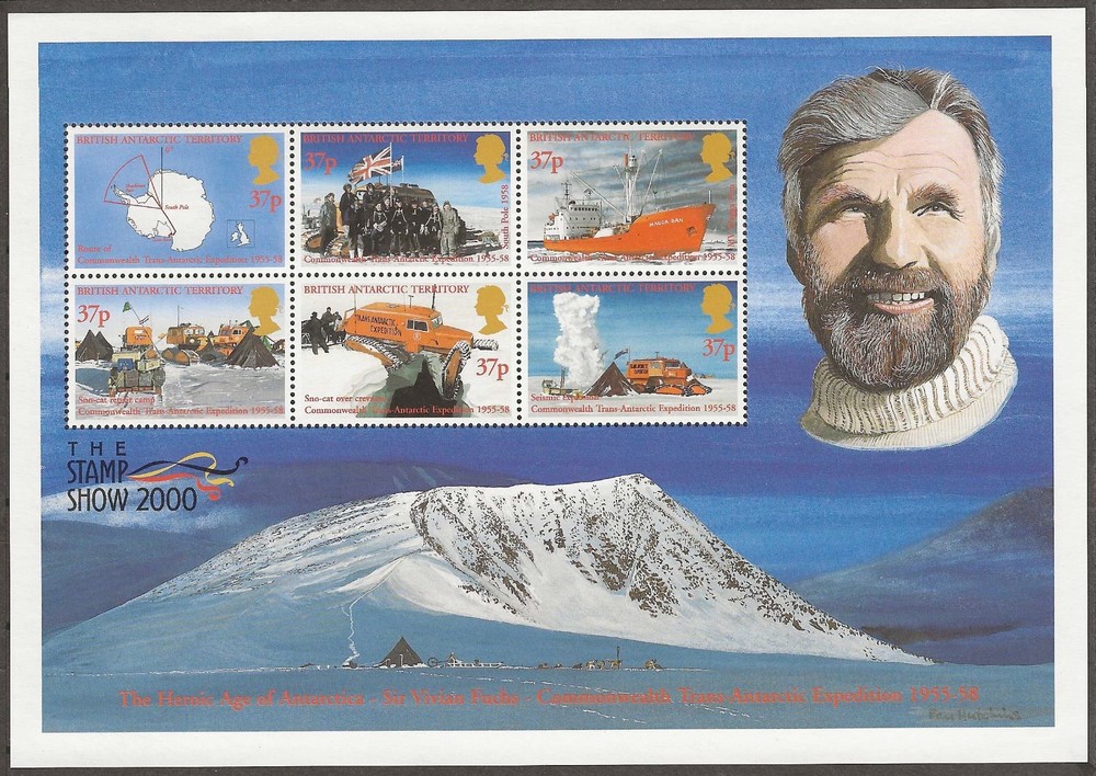 BRITISH ANTARCTIC TERRITORY 2000 SG 319a MNH