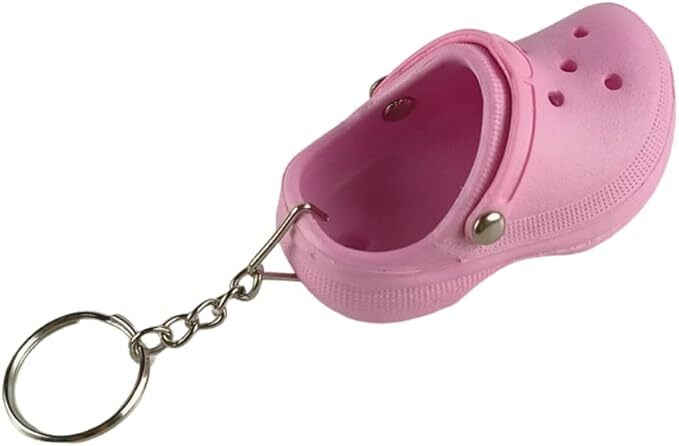 FREE SHIP - MINI CROCS KEYCHAIN SHOE SANDAL CROC SLIPPER CLOG - PICK YOUR COLOR