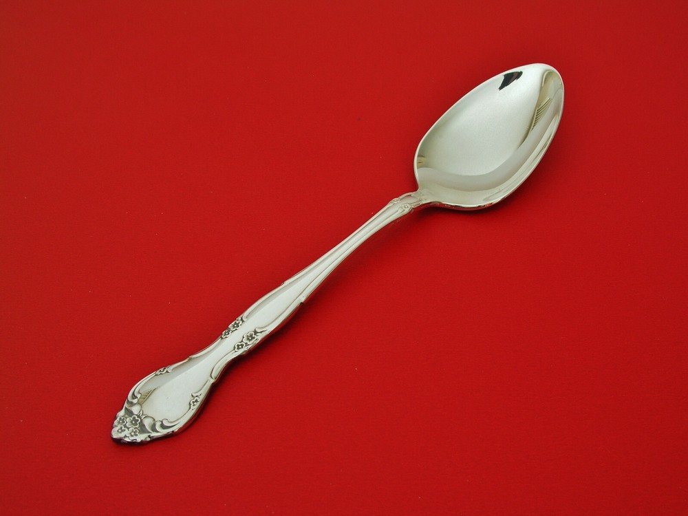 (4) ONEIDA - AFFECTION 1960 - 6" TEASPOONS - SILVERPLATE - U.S.A.