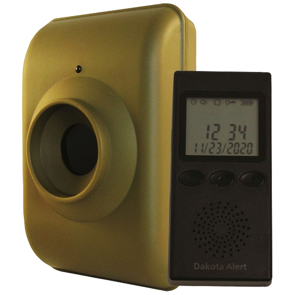 Long Range Motion Sensor System- Dakota Alert MTPR-4000 Wireless Black