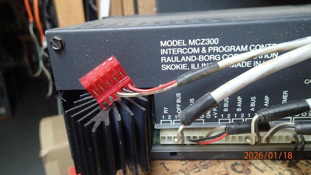 Rauland MCZ300 Intercom and Program Control Unit Pre Owned